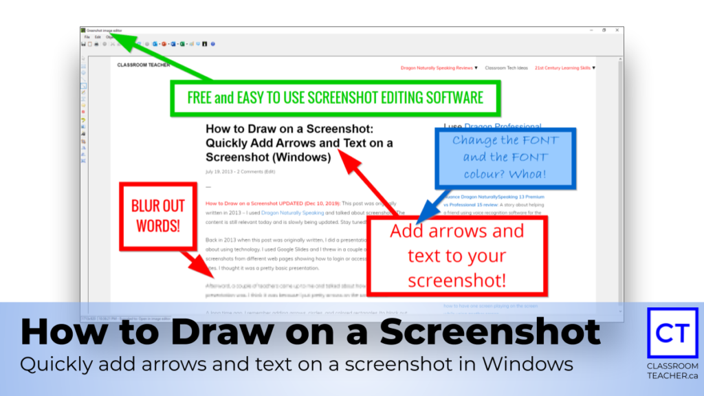 How to Draw on a Screenshot: Quickly Add Arrows and Text on a Screenshot on a mac