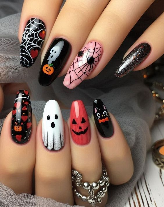 Halloween Nails Ideas at Home