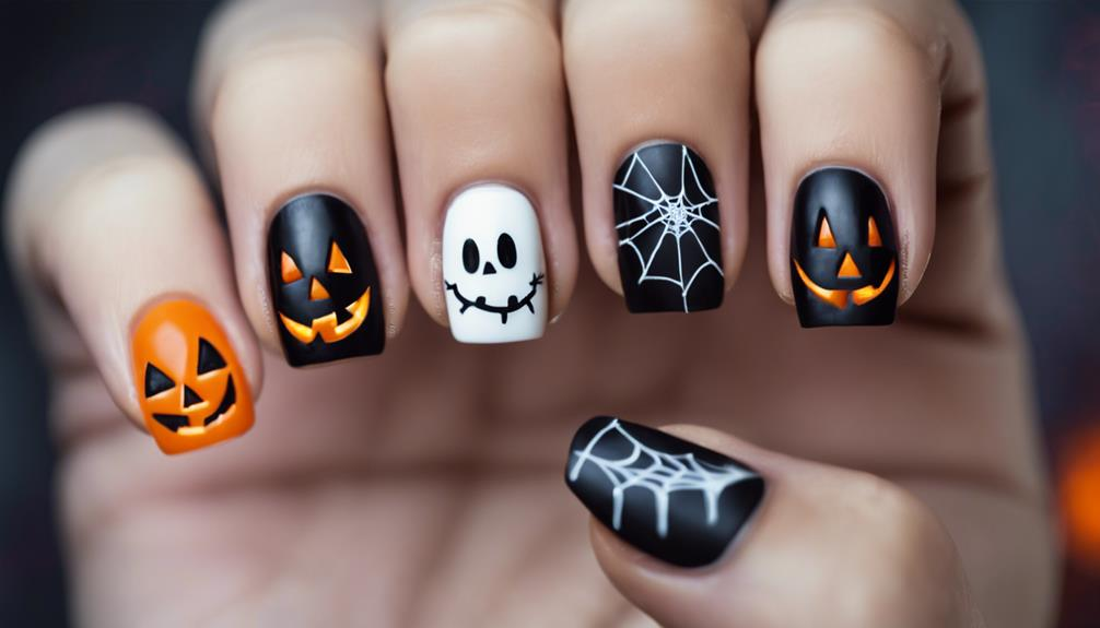 Halloween Nails Ideas at Home