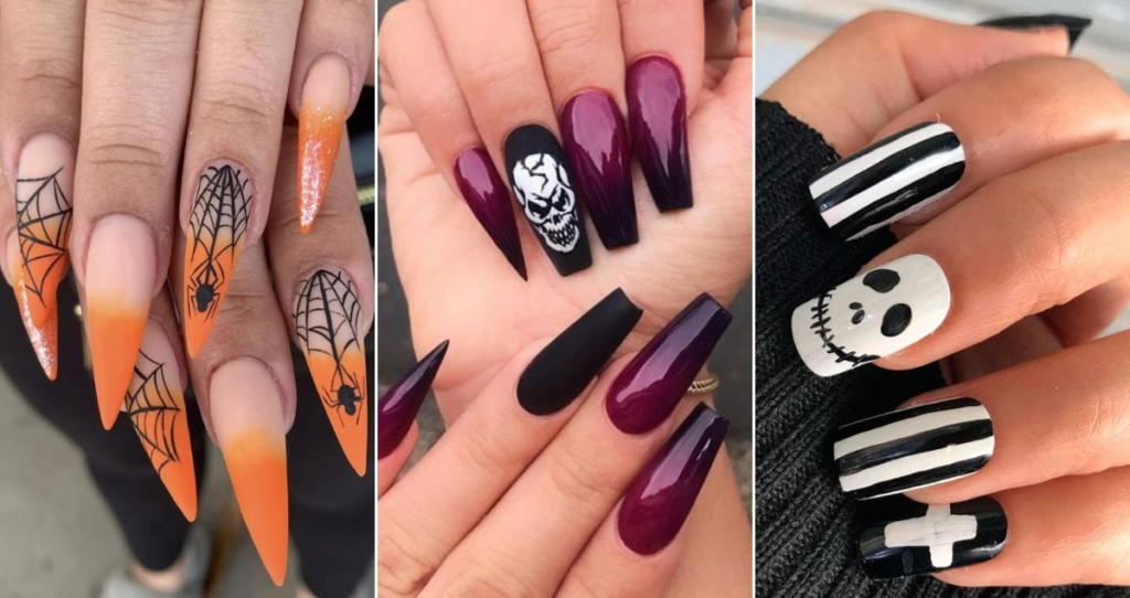 Best 3D Halloween Nail Stickers and Accessories