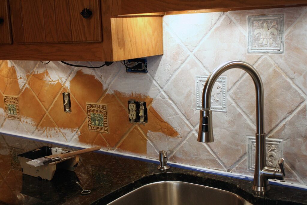 Can You Paint Tile Backsplash