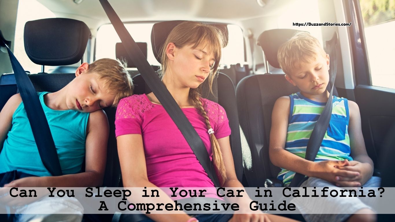 Can You Sleep in Your Car in California A Comprehensive Guide