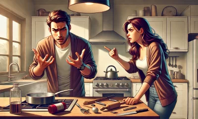 -A-wide-digital-illustration-depicting-a-tense-domestic-moment-in-a-modern-kitchen.-A-stressed-man-is-trying-to-complete-a-task-like-cooking-or-fixing